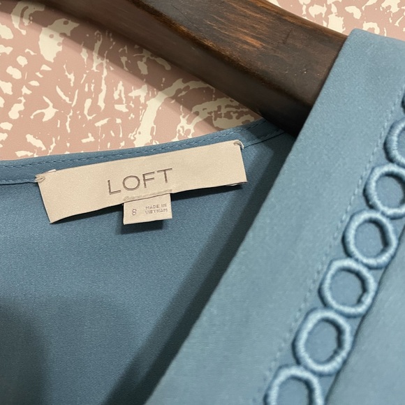 Loft Lacy Flare Dress - Picture 2 of 4